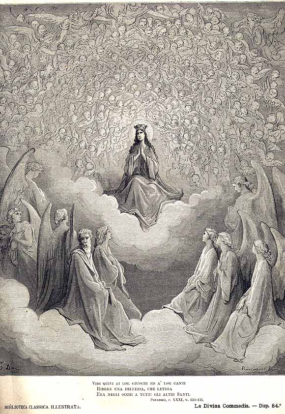 Mary as the Queen of Heaven in Dante's Divine Comedy